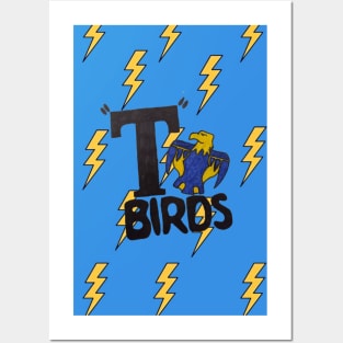 T-Birds Posters and Art